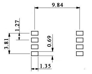5V 700kPaはアナログ出力センサーの大気圧を増幅しました 1